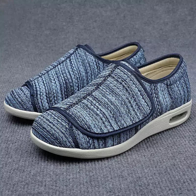 Primadon Orthopädische Schuhe Blau - Weiss / 36 Sarah | Bequeme Orthopädische Schuhe für Damen Alltag