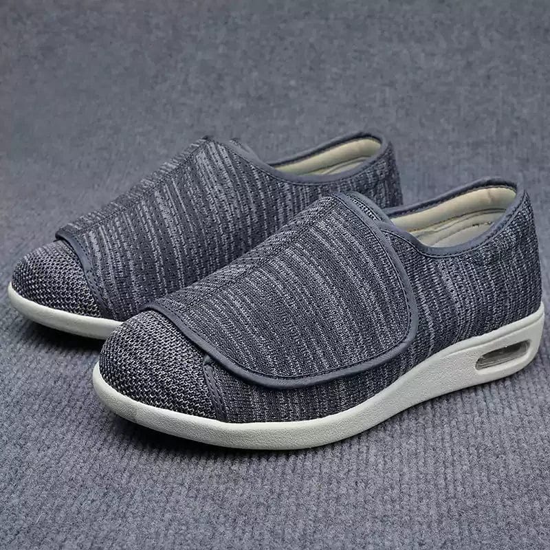 Primadon Orthopädische Schuhe Grau weiß / 36 Sarah | Bequeme Orthopädische Schuhe für Damen Alltag