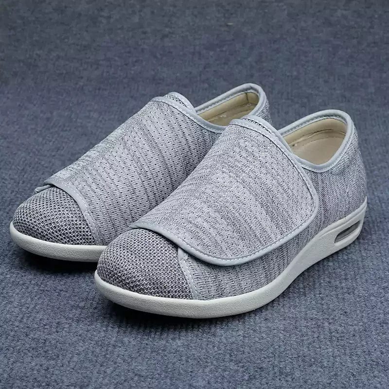 Primadon Orthopädische Schuhe Hellgrau / 36 Sarah | Bequeme Orthopädische Schuhe für Damen Alltag