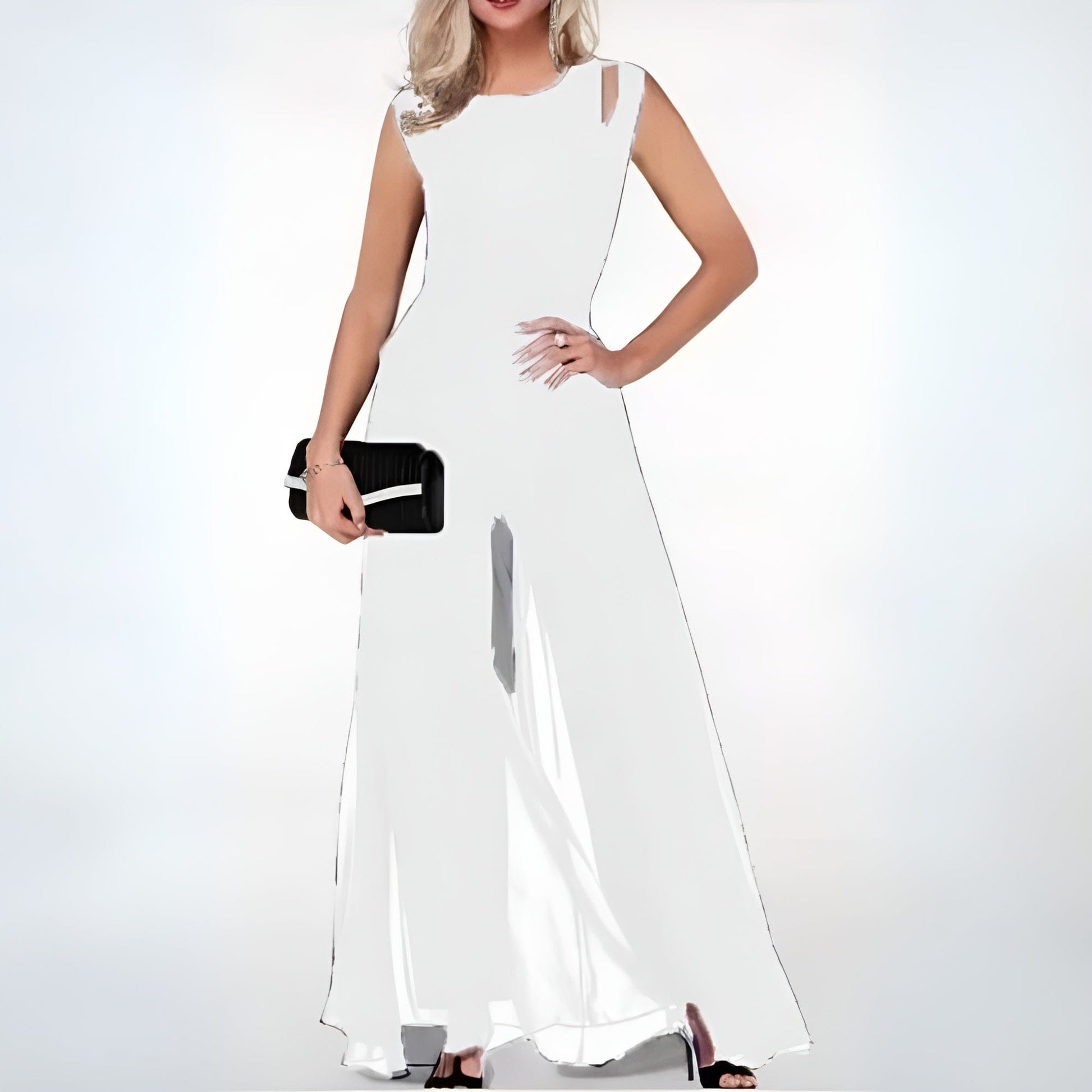 Primadon Overallanzüge Weiß / XS Élise | luftiger Jumpsuit für Damen sommer