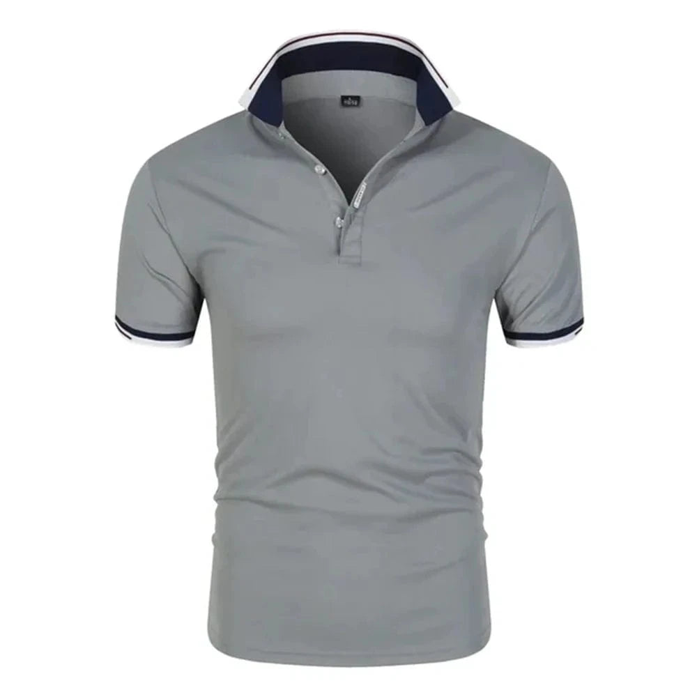 Primadon Poloshirts 1 / M Téo leicht tailliertes Polo-Shirt für Herren atmungsaktiv Baumwolle