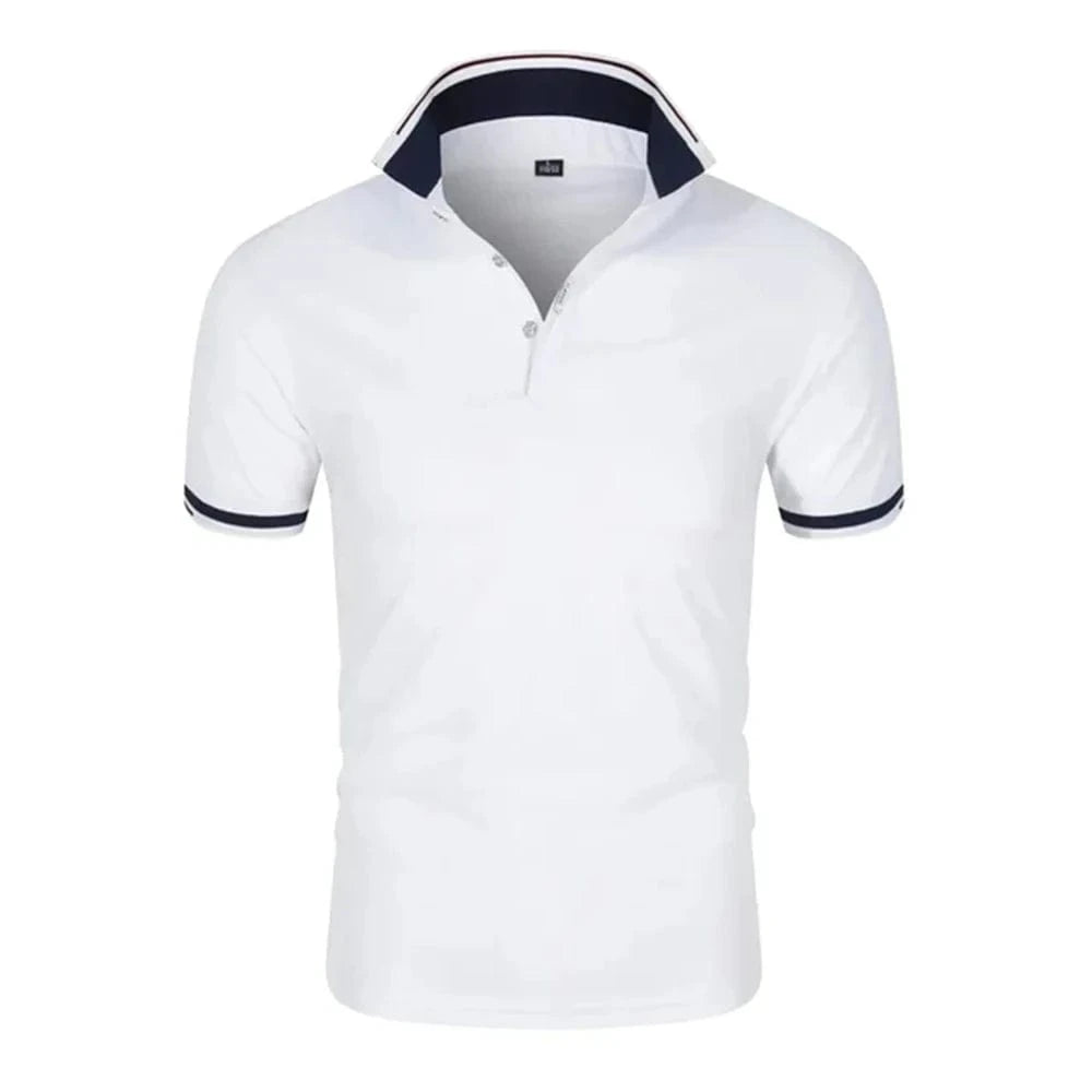 Primadon Poloshirts 5 / M Téo leicht tailliertes Polo-Shirt für Herren atmungsaktiv Baumwolle