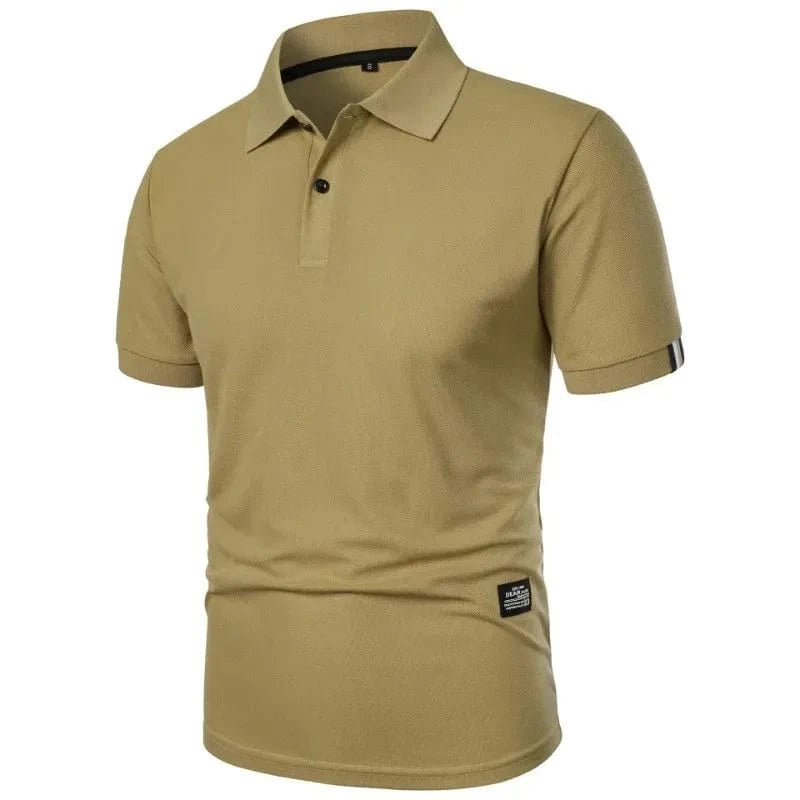 Primadon Poloshirts Khaki / XXL Silvan atmungsaktives Polohemd für Herren regular fit