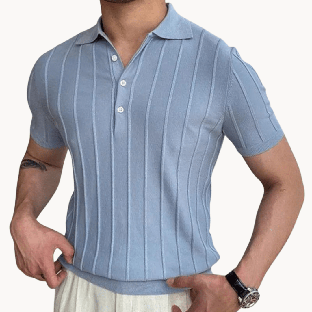 Primadon Poloshirts Lutz elegantes Polo-Shirt für Herren Sommer