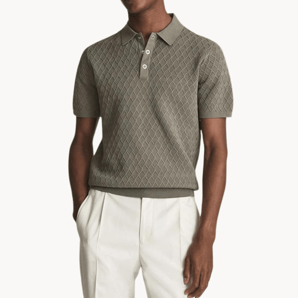 Primadon Poloshirts Markus atmungsaktives Polohemd für Herren Polyester