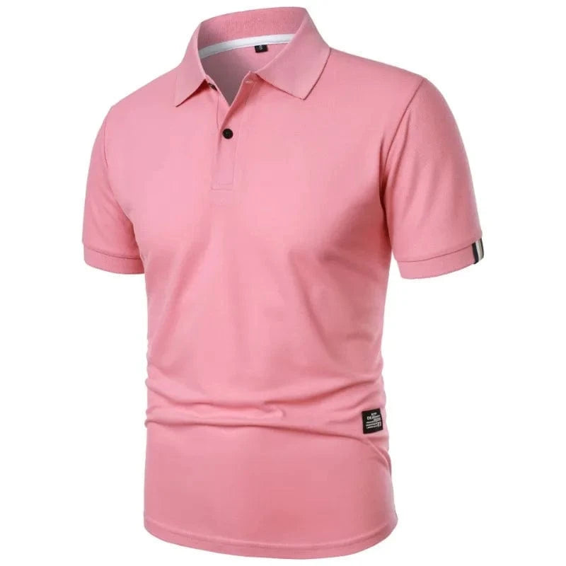 Primadon Poloshirts Rosa / XXL Santiago atmungsaktives Polo-Shirt für Herren Sommer