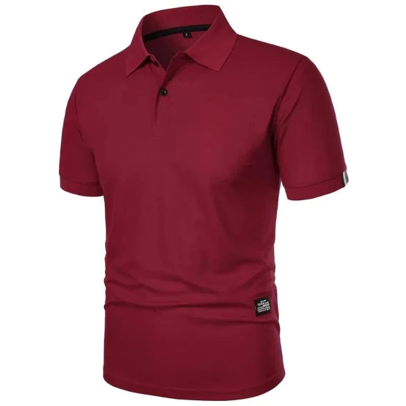 Primadon Poloshirts Rot / XXL Silvan atmungsaktives Polohemd für Herren regular fit