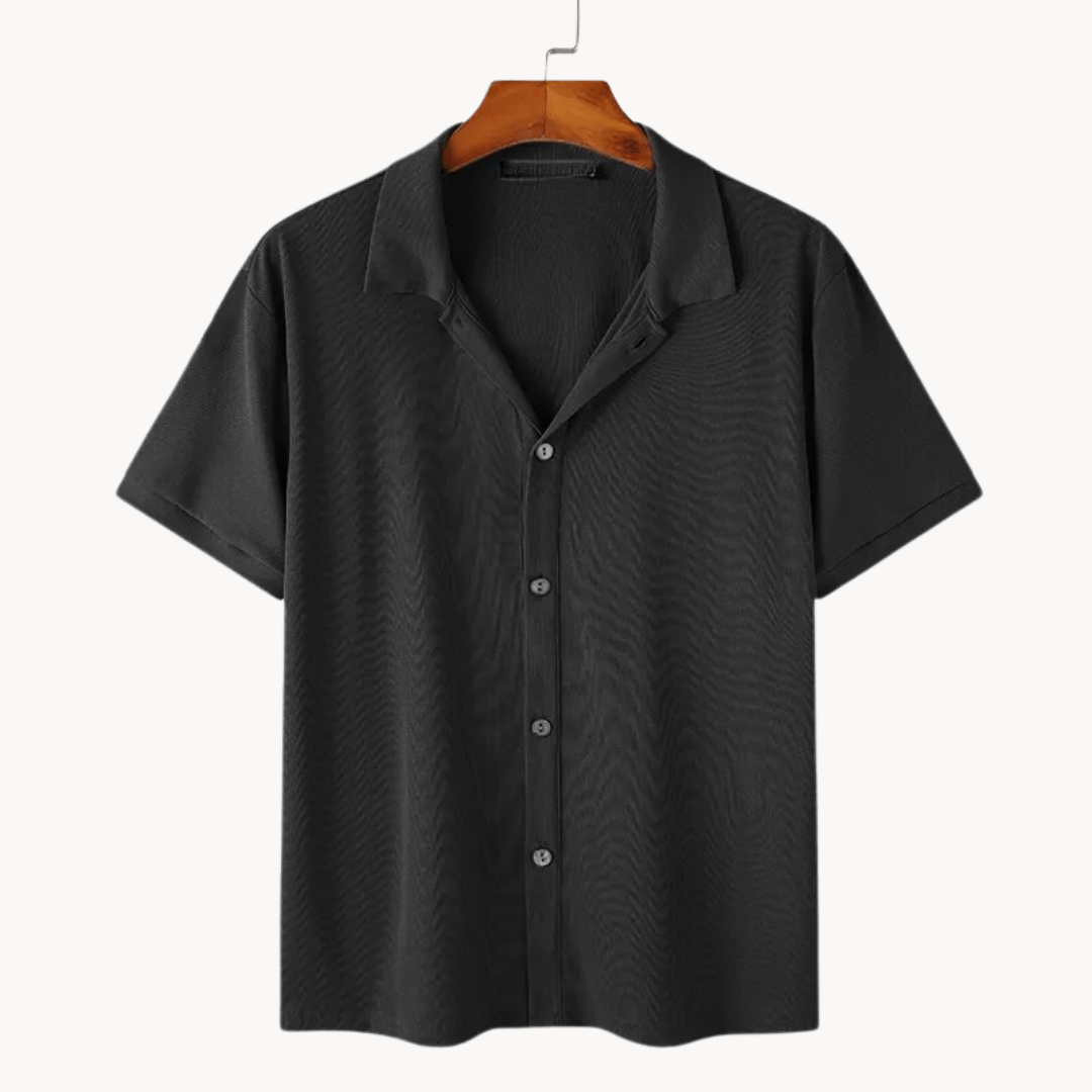 Primadon Poloshirts Schwarz / S Caban lässiges Polo Shirt für Herren atmungsaktiv