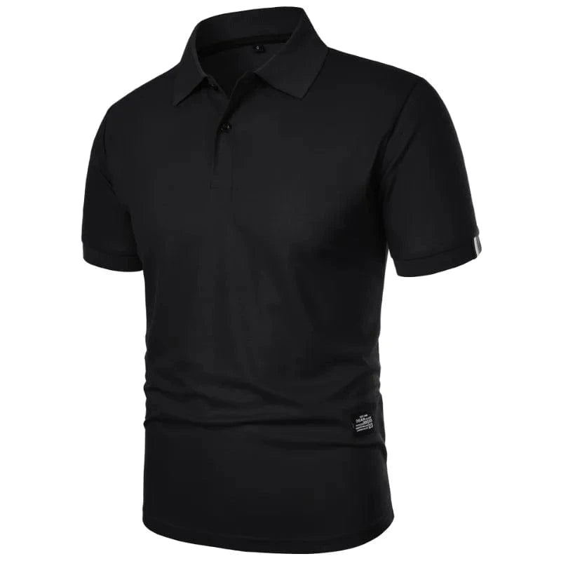 Primadon Poloshirts Schwarz / XXL Santiago atmungsaktives Polo-Shirt für Herren Sommer