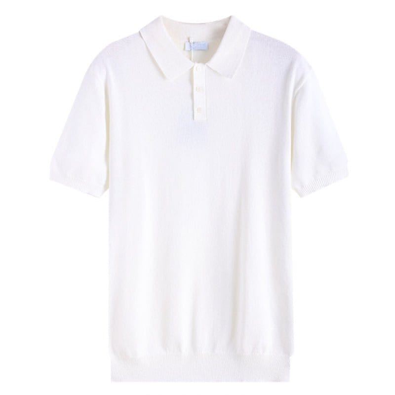 Primadon Poloshirts Weiß / XS Jonas | Elegantes Poloshirt für Herren kurzarm atmungsaktiv