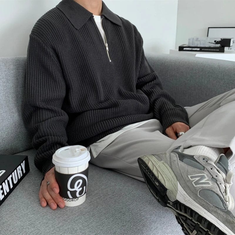 Primadon Pullover Alvaro | Eleganter Jacquard-Pullover für Herren langarm