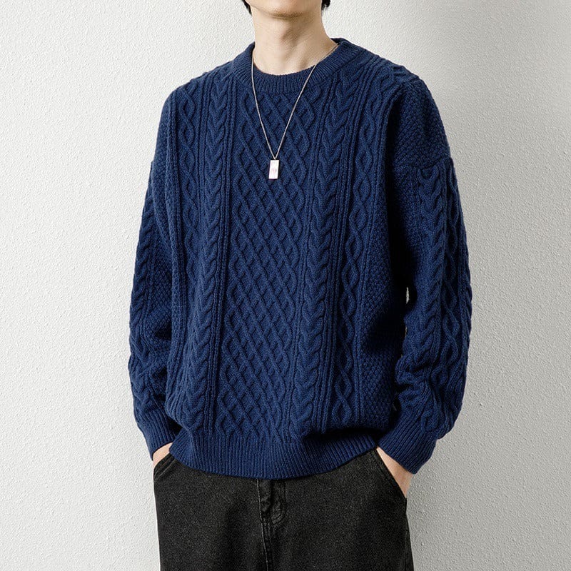 Primadon Pullover Blau / XS Arden | Lässiger Strickpullover für Damen leicht