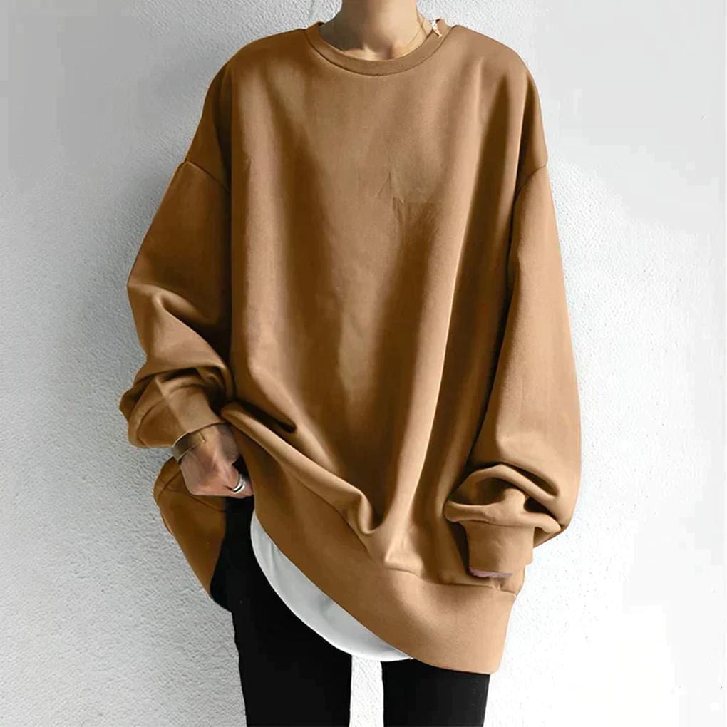Primadon Pullover Braun / S Andrea | Lässiger Herrenpullover aus weichem Strick Winter