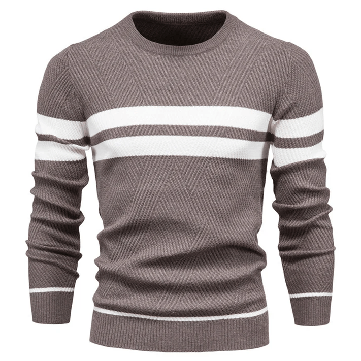 Primadon Pullover Braun / XS Martin | Bequemer Pullover für Herren lässig