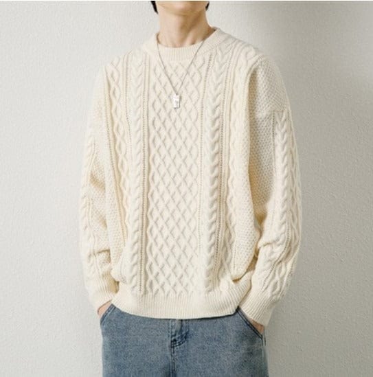 Primadon Pullover Creme / XS Arden | Lässiger Strickpullover für Damen leicht