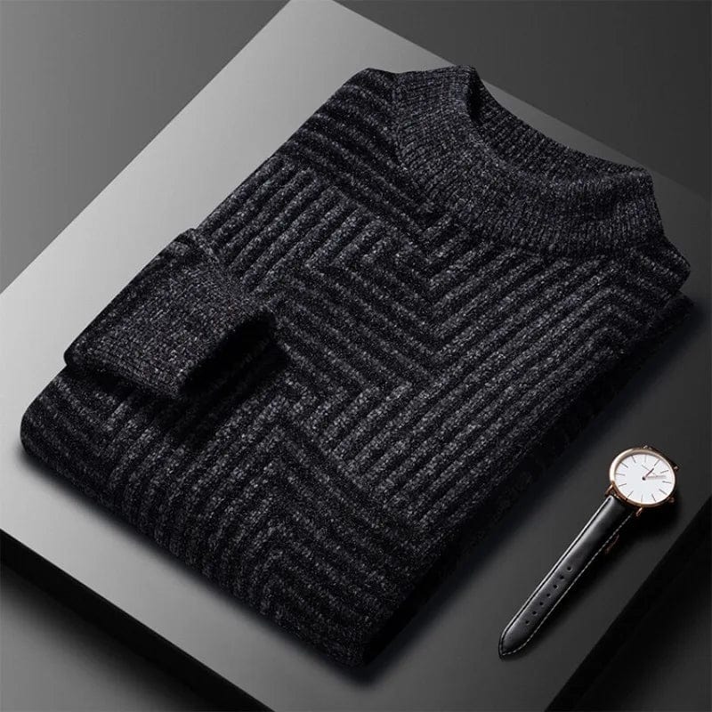 Primadon Pullover Dieter | Eleganter Herrenpullover aus Wollmix für Herbst