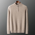 Primadon Pullover Heiko | Eleganter Kaschmir Pullover für Herren langarm