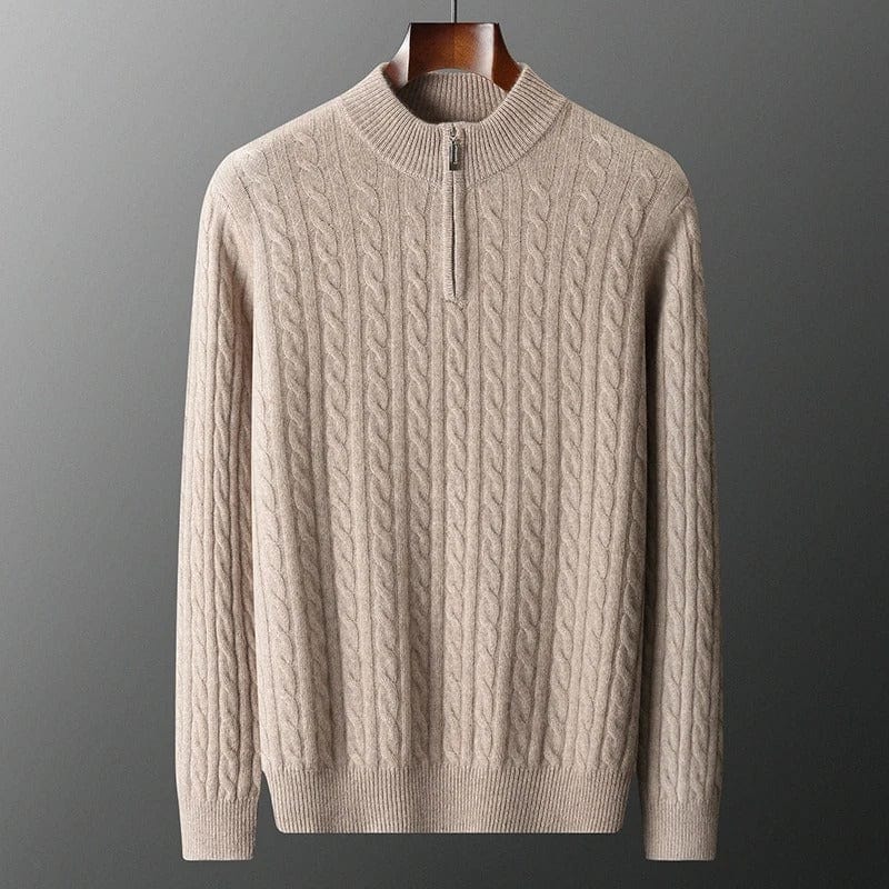 Primadon Pullover Heiko | Eleganter Kaschmir Pullover für Herren langarm