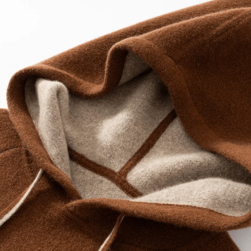 Primadon Pullover & Hoodies Hannes | Eleganter Cashmere-Merino-Hoodie für Herren