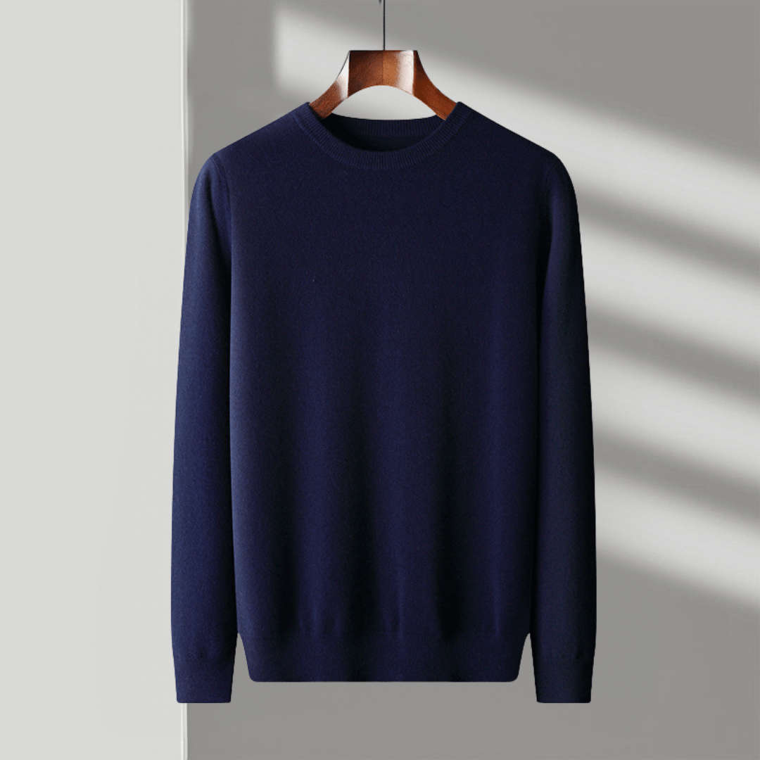 Primadon Pullover Jörg | Eleganter Merino-Pullover für Herren langarm