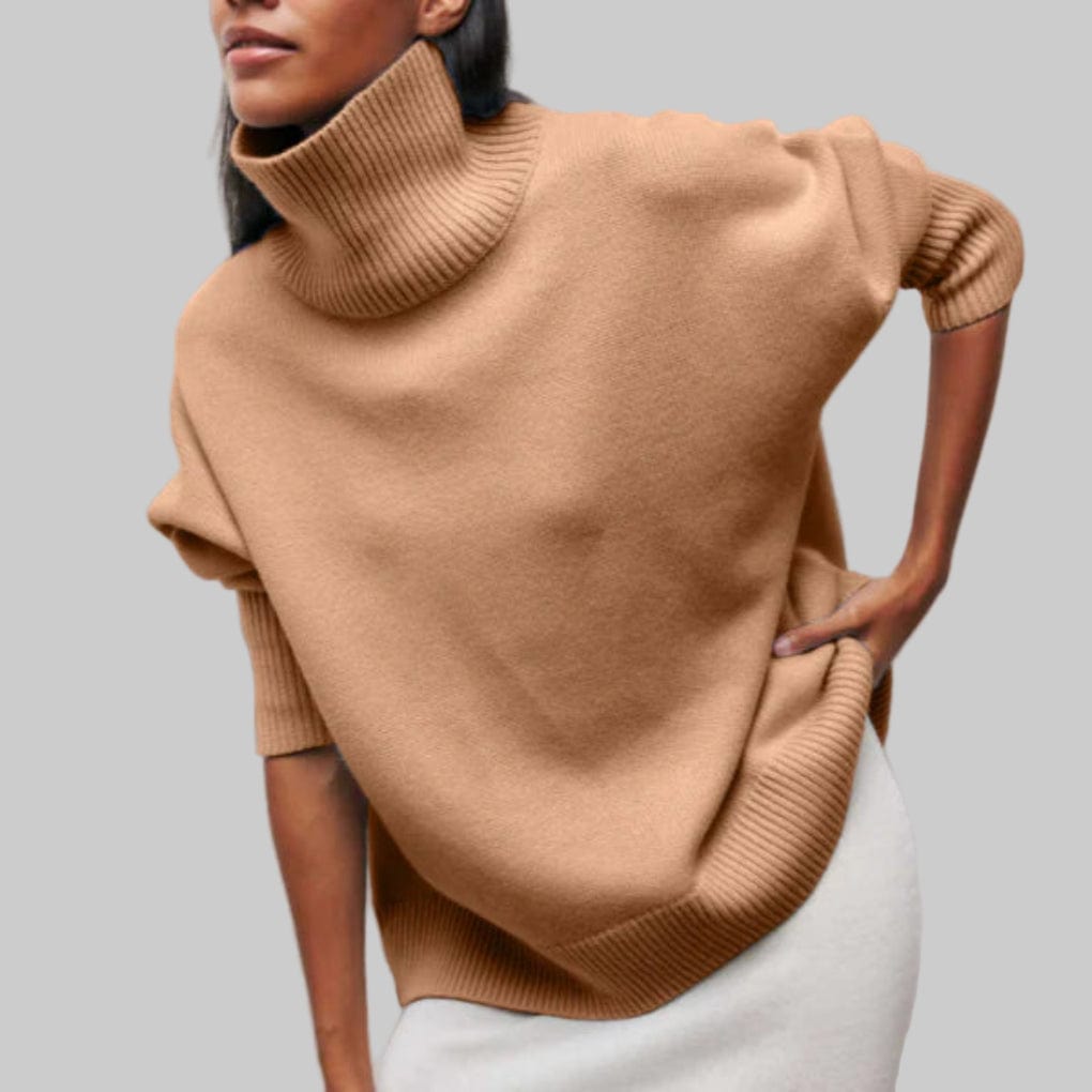 Primadon Pullover Kastanie-a / S Hanna | Eleganter Rollkragenpullover für Damen warme Pullover