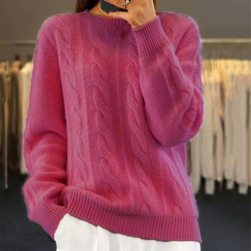Primadon Pullover Rosa / XS Alida | Eleganter Damenpullover für jeden Anlass nachhaltig