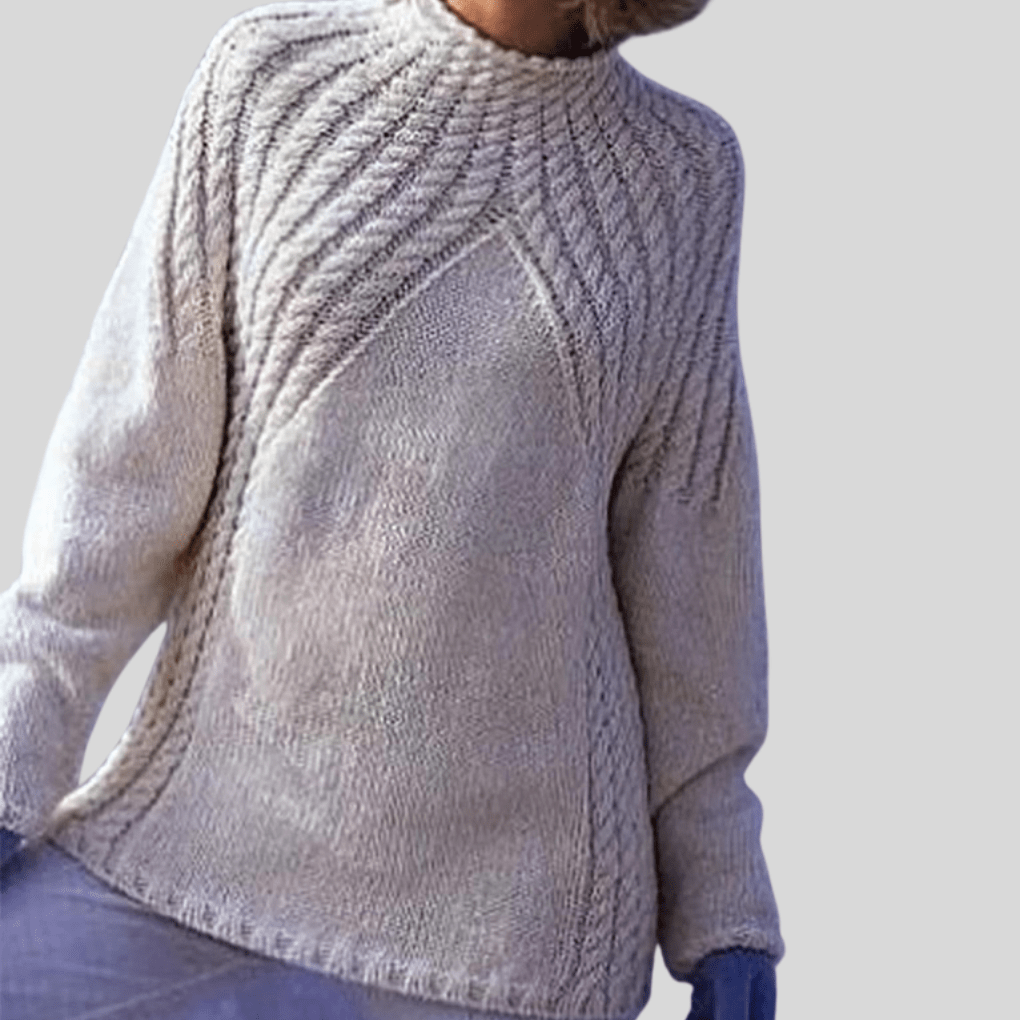 Primadon Pullover S-a Amelie | Eleganter Damenpullover aus weichem Polyester Winter