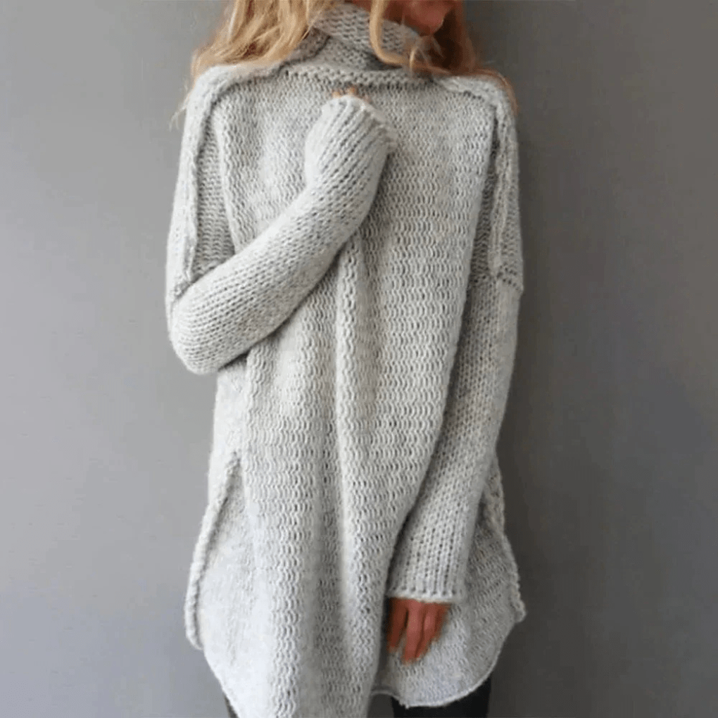Primadon Pullover S Clara | Lässiger Oversize Strickpullover für Damen langarm