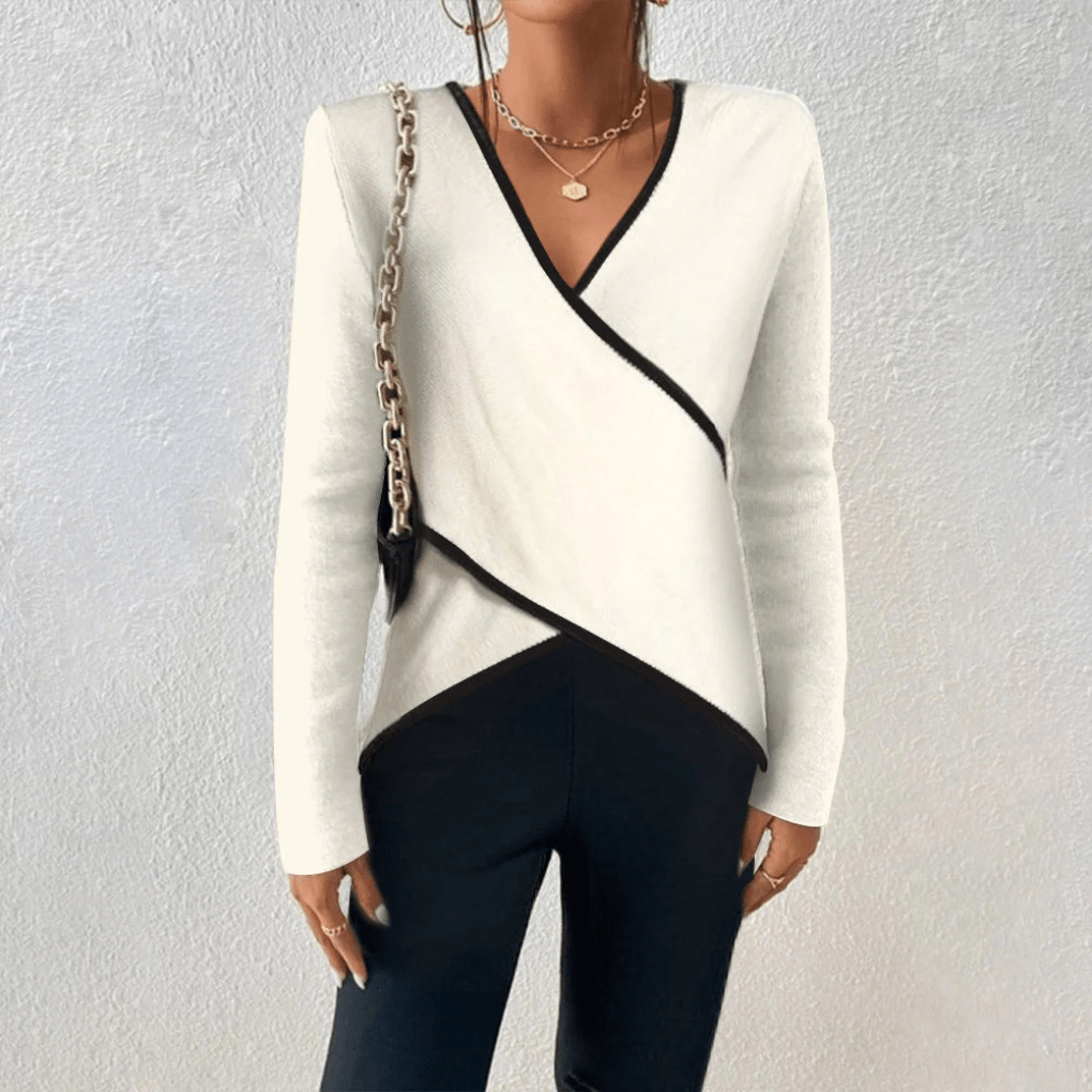 Primadon Pullover S Hanna | Eleganter Damenpullover aus Baumwolle Winter
