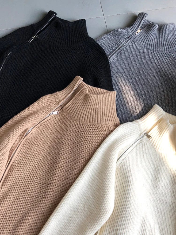 Primadon Pullover & Strickjacken Clara Damen Weste | Atmungsaktives Rippendesign, Praktischer Reißverschluss