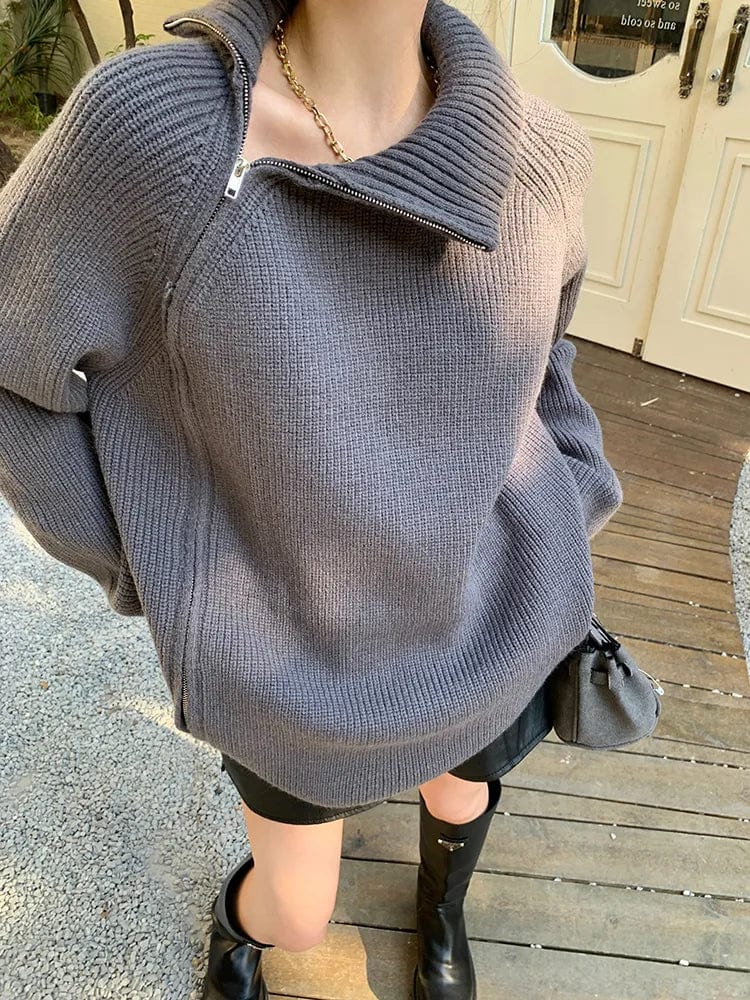 Primadon Pullover & Strickjacken Clara Damen Weste | Atmungsaktives Rippendesign, Praktischer Reißverschluss