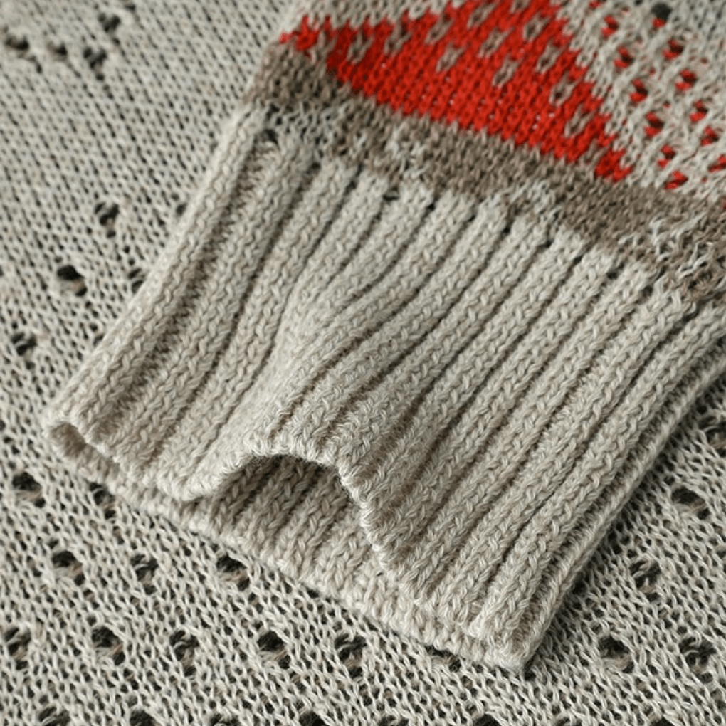 Primadon Pullover & Strickjacken Clara | Lässiger Damenpullover mit Geometrischem Print