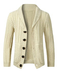 Primadon Pullover & Strickjacken David | Eleganter Strickcardigan für Herren warm