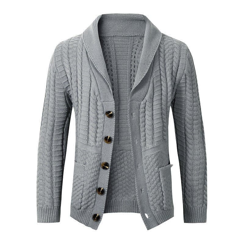 Primadon Pullover & Strickjacken David | Eleganter Strickcardigan für Herren warm