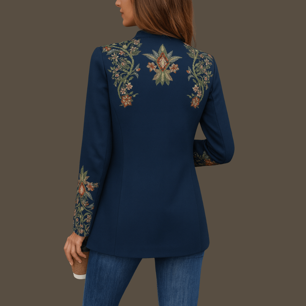 Primadon Pullover & Strickjacken Eleganter Cardigan für Damen leicht atmungsaktiv mit Taschen vielseitig