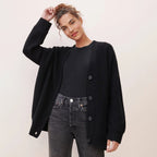 Primadon Pullover & Strickjacken Emilie Damen Strickjacke | Übergröße, Ultra-weiches Material
