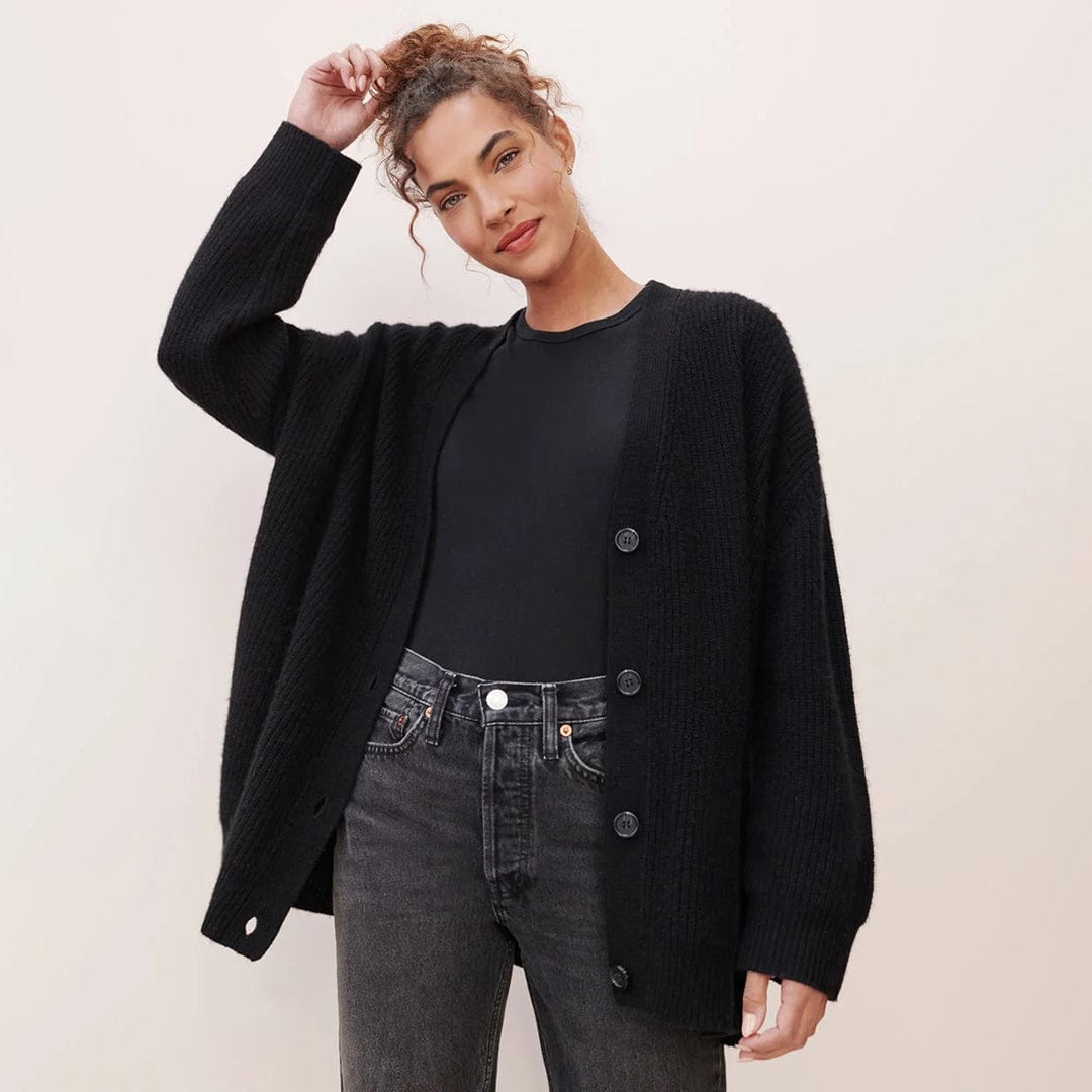 Primadon Pullover & Strickjacken Emilie Damen Strickjacke | Übergröße, Ultra-weiches Material