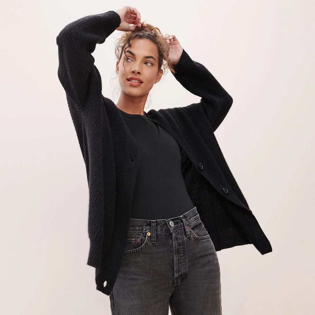 Primadon Pullover & Strickjacken Emilie Damen Strickjacke | Übergröße, Ultra-weiches Material