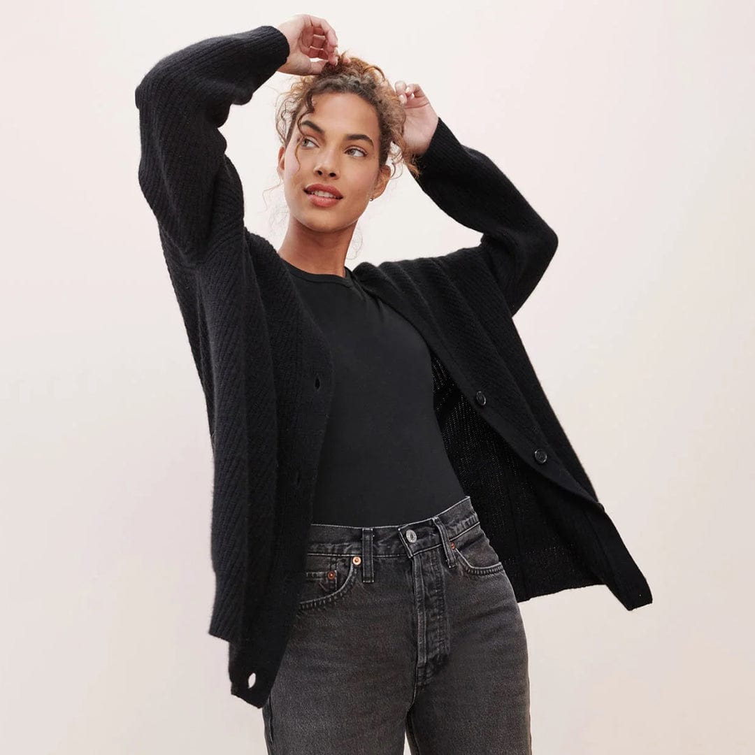 Primadon Pullover & Strickjacken Emilie Damen Strickjacke | Übergröße, Ultra-weiches Material