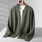 Primadon Pullover & Strickjacken Fairmont | Eleganter Wollzipper für Herren leicht