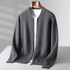 Primadon Pullover & Strickjacken Fairmont | Eleganter Wollzipper für Herren leicht