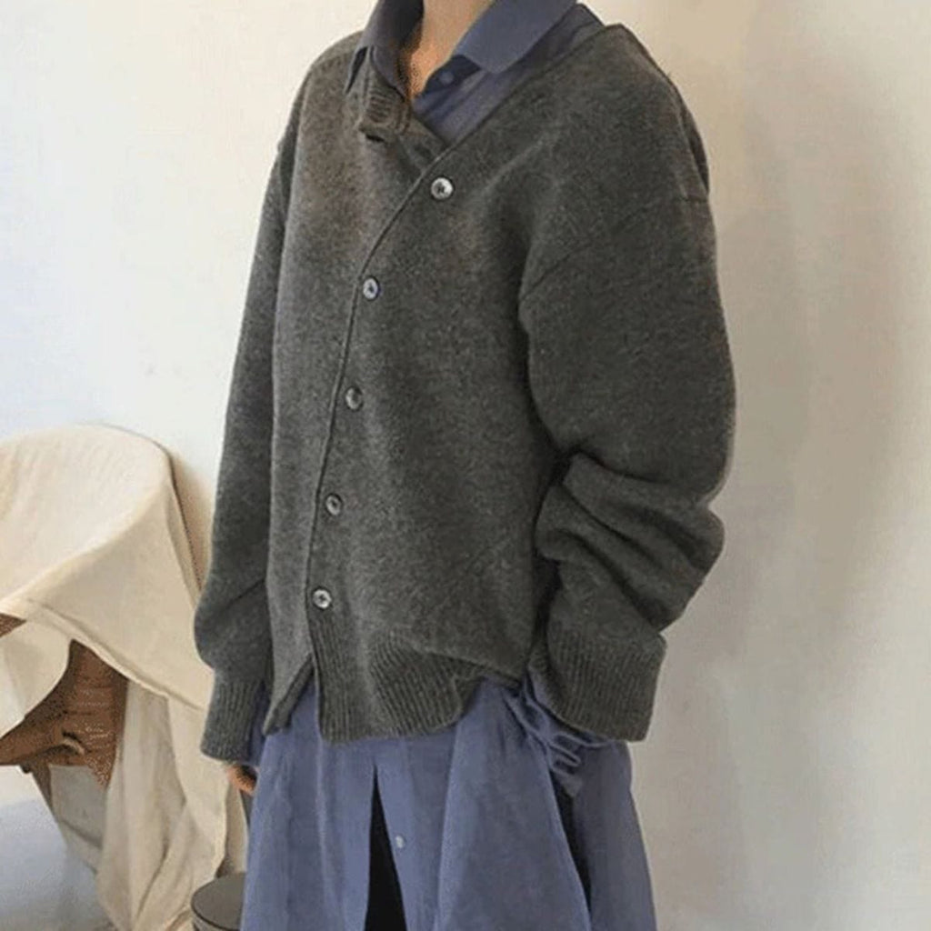 Primadon Pullover & Strickjacken Lisa | Elegante Kaschmirjacke für Damen mit Knopfdetails