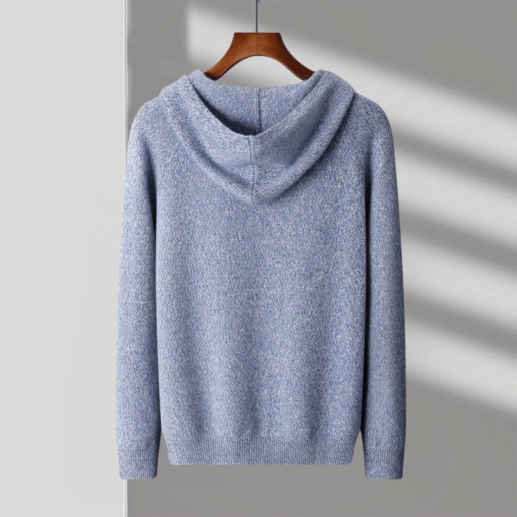 Primadon Pullover & Strickjacken Lucien | Eleganter Herren Hoodie aus Cashmere-Mix