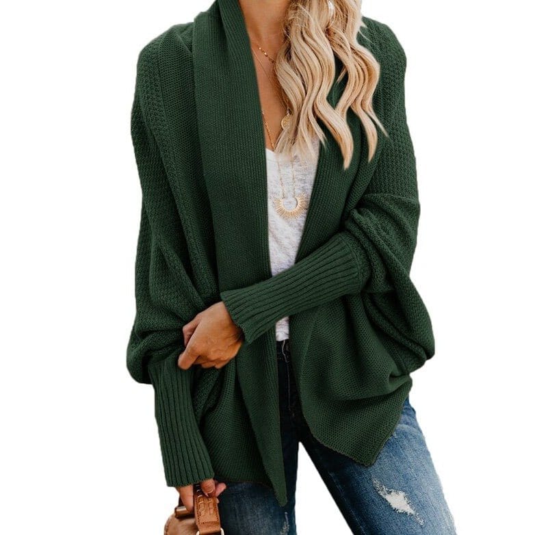 Primadon Pullover & Strickjacken Türkis / Einheitsgröße Livia Damen Strickjacke | Bequem, Stilvoll, Oversize