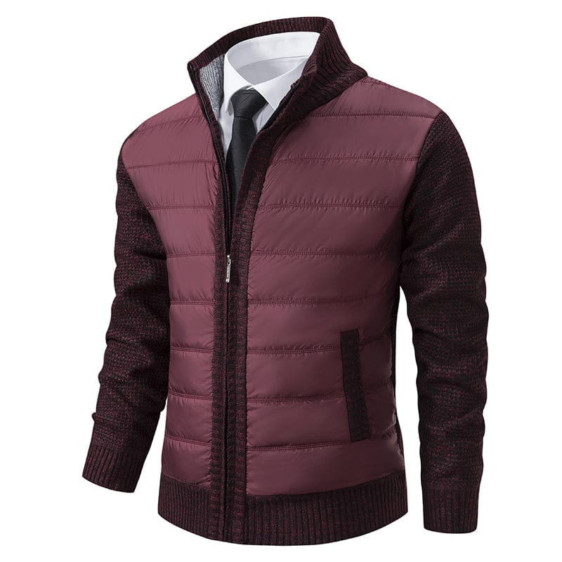 Primadon Pullover & Strickjacken Weinrot / XS Felix | Elegante Strickjacke für Herren Winter