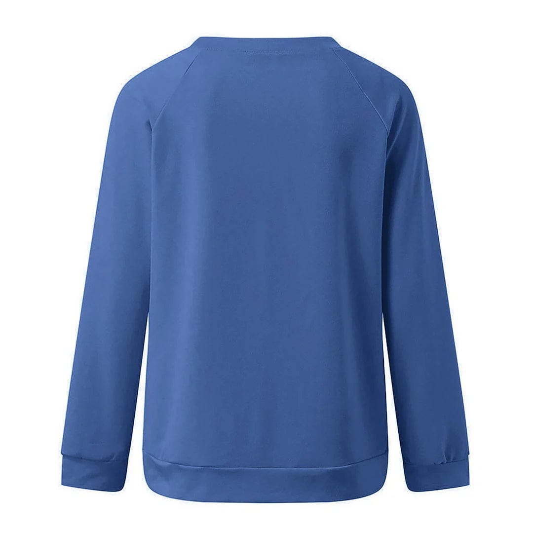 Primadon Pullover & Sweatshirts Elegantes Sweatshirt für Damen langarm weich Freizeit vielseitig atmungsaktiv