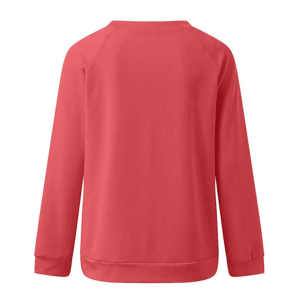 Primadon Pullover & Sweatshirts Elegantes Sweatshirt für Damen langarm weich Freizeit vielseitig atmungsaktiv