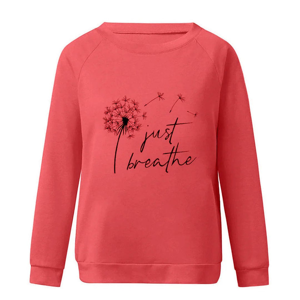 Primadon Pullover & Sweatshirts Elegantes Sweatshirt für Damen langarm weich Freizeit vielseitig atmungsaktiv