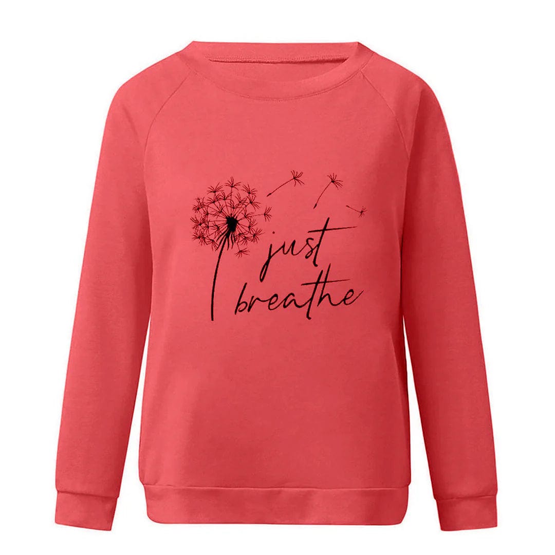 Primadon Pullover & Sweatshirts Elegantes Sweatshirt für Damen langarm weich Freizeit vielseitig atmungsaktiv