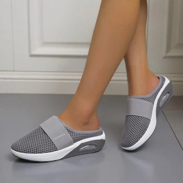 Primadon Sandalen Dunkelgrau / 35 Marie | Elegante Orthopädische Sandalen für Damen Sommer
